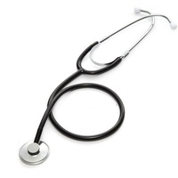 ABN Nurse Stethoscope Lightweight Stainless Steel - Black