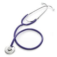 ABN Nurse Stethoscope Lightweight Stainless Steel - Purple