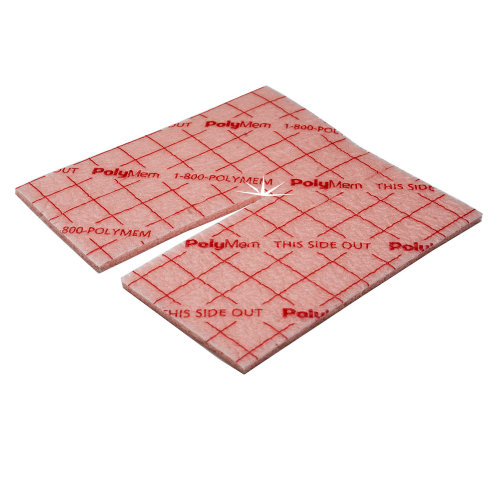 Polymem Shapes Tube Dressing 9cmx9cm. Box 15