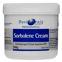 David Craig Sorbolene Cetomacrogol Cream Aqueous APF Jar - 500g