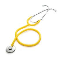 ABN Nurse Stethoscope Lightweight Stainless Steel - Yellow