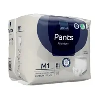 Abena Pants M1 Medium Waist 80-110cm Unisex 1400ml White/ Blue Stripe