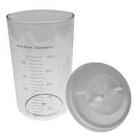 Liberty 7E-D Reusable Collection Jar & Lid - 1L