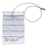 Aaxis Urinary Drainage Bag Night Latex Free - 2000mL - Pack 10
