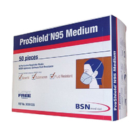 N95 Surgical Mask Proshield Respirator - Medium - Box 50