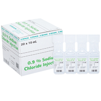 B Braun Sodium Chloride Injection Saline Sterilising Ampoules - 10mL - Box of 20