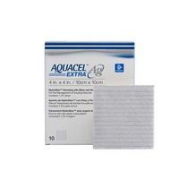 AQUACEL® Ag EXTRA™ Dressing - 10cm x 10cm - Box 10