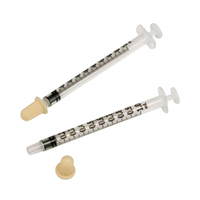 Monoject Oral Medication Syringe Clear - 1ml - Box 100