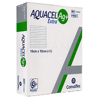 AQUACEL® Ag + Extra 10cm x 10cm Box 10