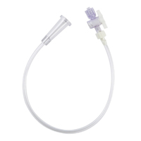 Cook Medical Connecting Tube with Stopcock & Drainage Bag Connector - 30cm - 14Fr