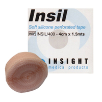 Insight Medical Insil Soft Silicone Perforated Tape Latex Free - 4cm x 1.5m - Roll