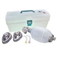 Liberty Adult Resuscitator with H20 Pop-off Valve - 1500mL - 60cm
