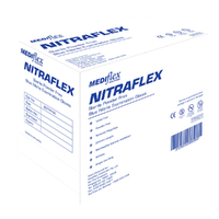 Nitraflex Sterile Nitrile Gloves - Various Sizes - Box 50