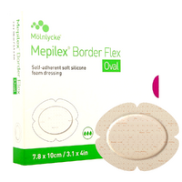 Mepilex® Border Flex Oval Dressings - Various Sizes