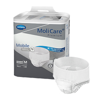 Molicare Premium Mobile 10 Drops Unisex - Medium Waist 80 - 120cm 2626ml - Pack 14