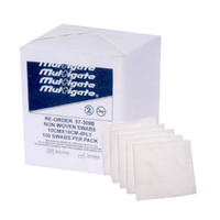 Multigate Non-Woven 4 Ply Gauze Swabs - 10cm x 10cm - Pack 100