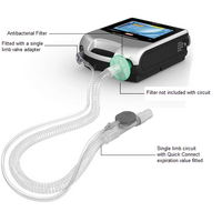 Astral single limb circuit with expiratory valve - ResMed