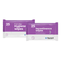 Reynard Everyday Hygiene Wipes - Pack 25