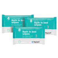 Reynard Everyday Mini Pack Bath in Bed Wipes - 20cm x 30cm - Pack 4
