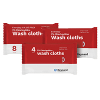 Reynard Everyday Chlorhexidine Wash Cloths - Pack 4