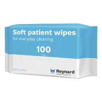 Reynard Multi-Purpose Soft Strong Patient Wipe - 33cm x 29cm - Pack 100