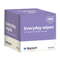 Reynard Multi-Purpose Wipe Soft Everyday - Large - 33cm x 29cm - 100 Wipes