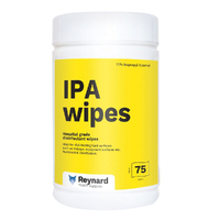 Reynard IPA Surface Disinfection Wipe 70% Isopropyl Alcohol - 42cm x 14cm