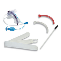 Blue Line Ultra Cuffed Fenestrated Tracheostomy Kit - Each