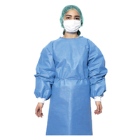 Softmed Isolation Gown Level 1 - Blue - Pack 10