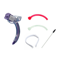 ICU Medical Blue Line Ultra® Uncuffed Fenestrated Tracheostomy Tube Kit - 6.0mm