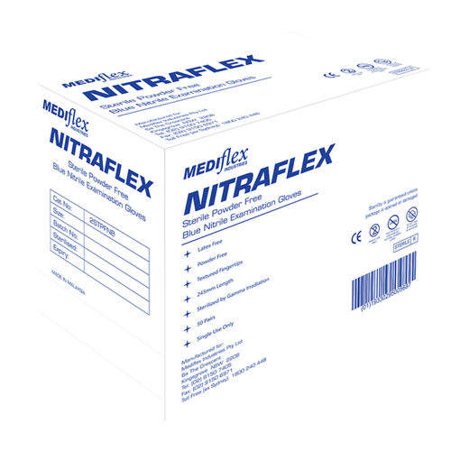 Nitraflex Gloves Sterile - Small