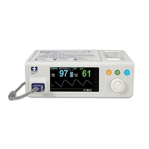 Pulse Oximeter with 1 Pack Adhesive Sensors